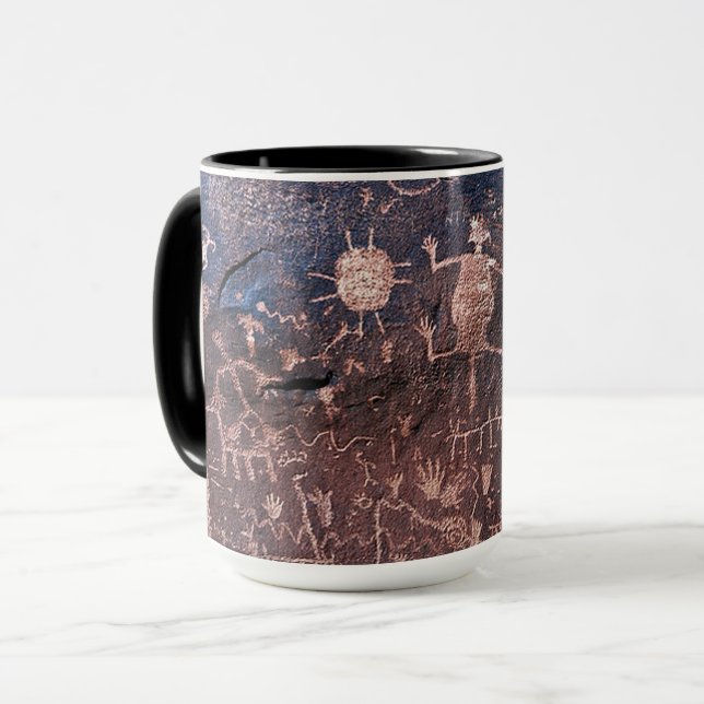 Mug Journal Rock Petrified Forest National Park (Devant gauche)