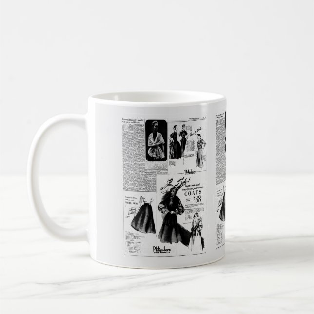 Mug Journal vintage 26 octobre 1951 (Gauche)