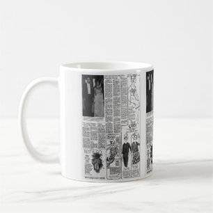 Mug Journal vintage américain Kennedy 1963