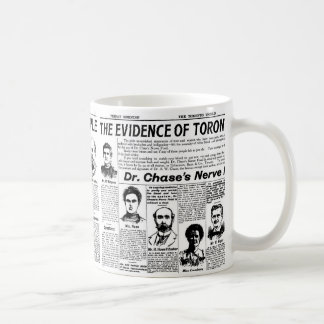 Mug Journal vintage du Toronto