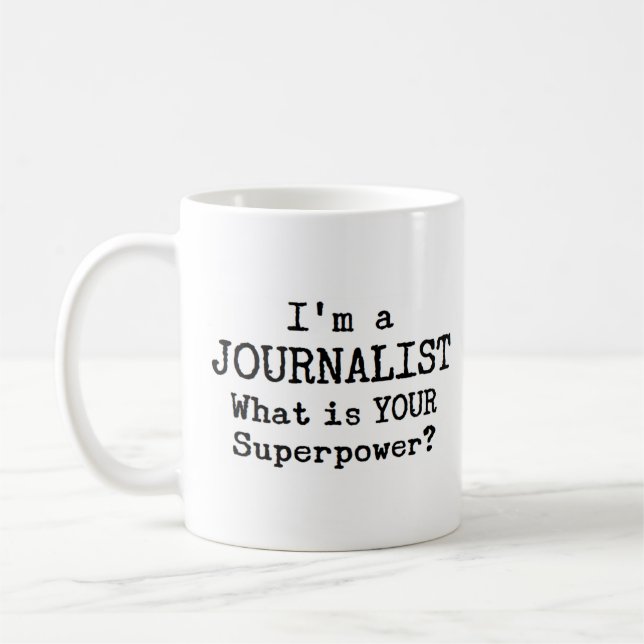 Mug journaliste (Gauche)