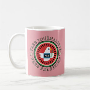 Mug Journalistes libres Libérez la Palestine