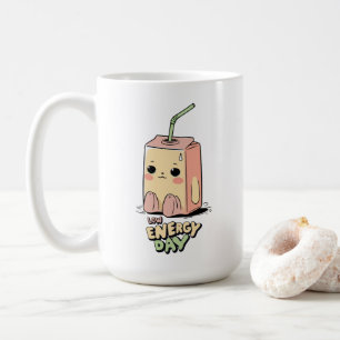 Mug Journée à basse énergie – Épuisement doux et silen