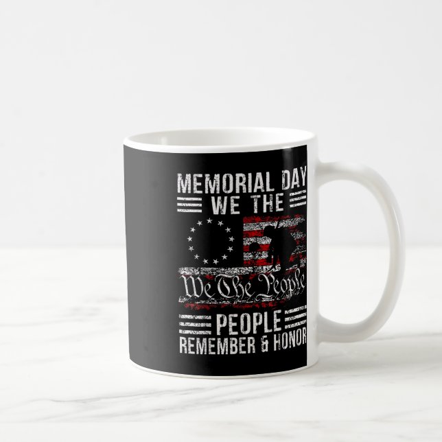 Mug Journée commémorative Honor Et Souvenez-vous de la (Droite)