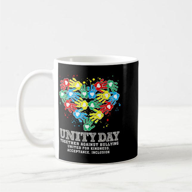 Mug Journée contre l'intimidation Ensemble contre l'in (Gauche)