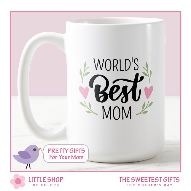 Mug Journée de la mère de la meilleure maman du monde  (Créateur téléchargé)
