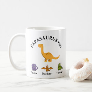 Mug Journée de paternité cadeau papasaure mok