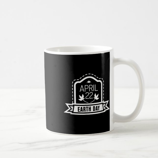 Mug Journée de protection de l'environnement contre le (Droite)