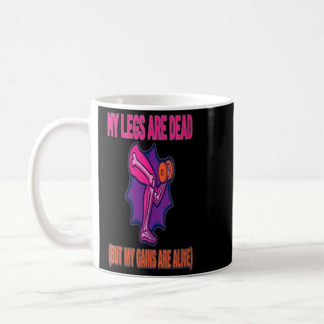 Mug Journée des jambes pour femmes Drôles de jambes so (Gauche)