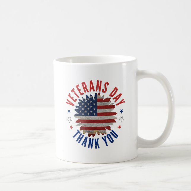 MUG JOURNÉE DES VÉTÉRANS MERCI  (Droite)