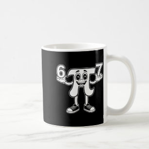 Mug Journée drôle 3.14 symbole 67 mème blague mathémat