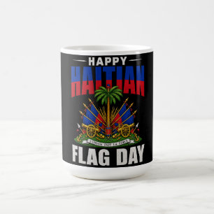 Mug Journée du drapeau haïtien Création Haïti Fierté