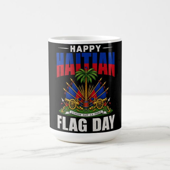 Mug Journée du drapeau haïtien | Création Haïti Fierté (Centre)