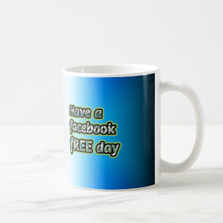 Mug Journée Facebook libre
