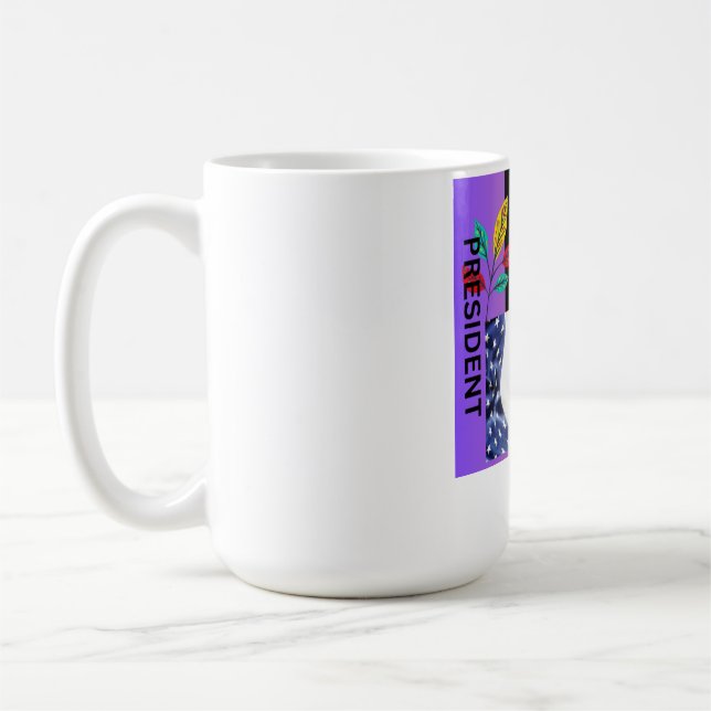 MUG JOURNÉE HEUREUSE DU PRÉSIDENT DE L'AMÉRIQUE (Gauche)