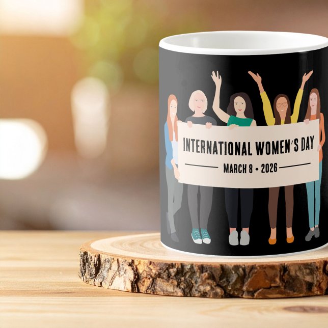 Mug Journée internationale de la femme (Créateur téléchargé)
