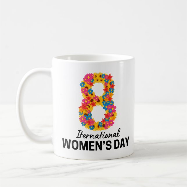 MUG JOURNÉE INTERNATIONALE DE LA FEMME (Gauche)