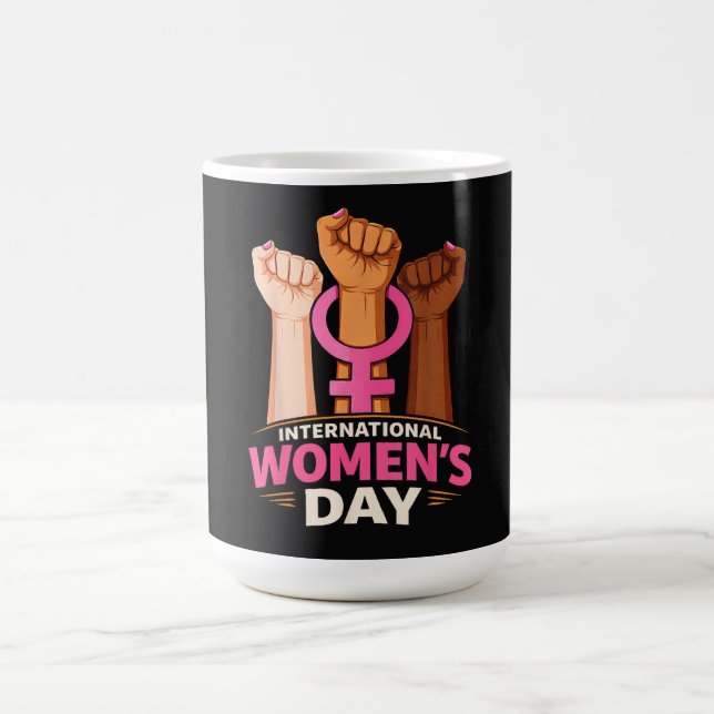 Mug Journée internationale des femmes 8 mars (Centre)