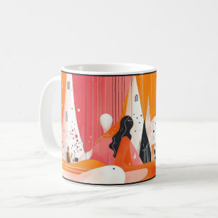 Mug Journée internationale des femmes, combinant des é