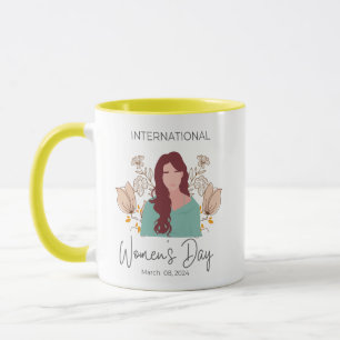 Mug Journée internationale minimaliste de la femme 202