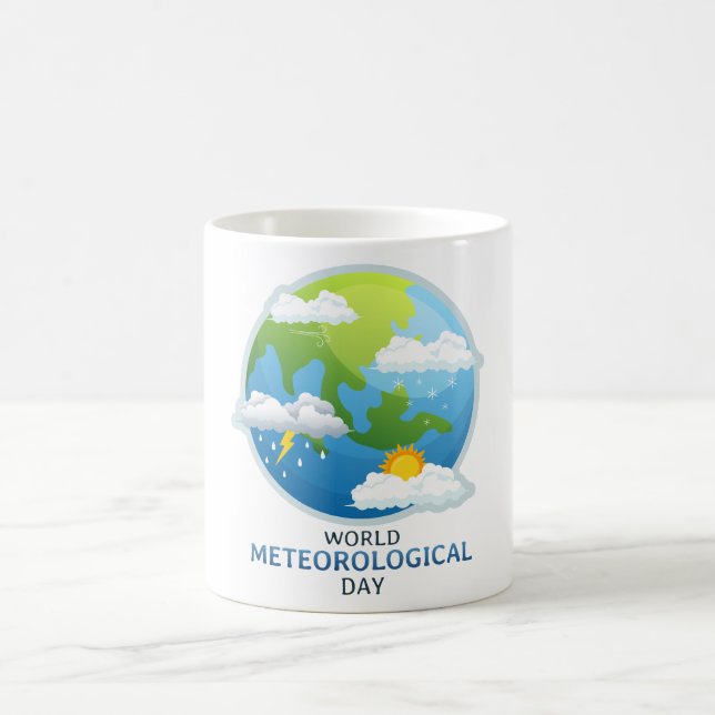 Mug Journée météorologique mondiale (Centre)