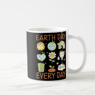 Mug Journée mignonne de la Terre, sauvez la planète, j