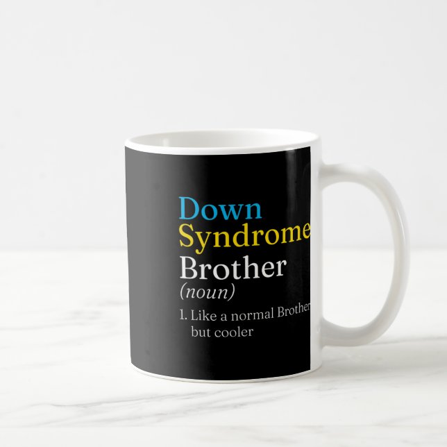 Mug Journée mondiale de la trisomie 21 pour lutter con (Droite)