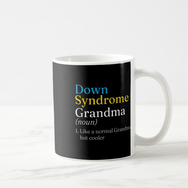 Mug Journée mondiale de la trisomie 21 pour lutter con (Droite)