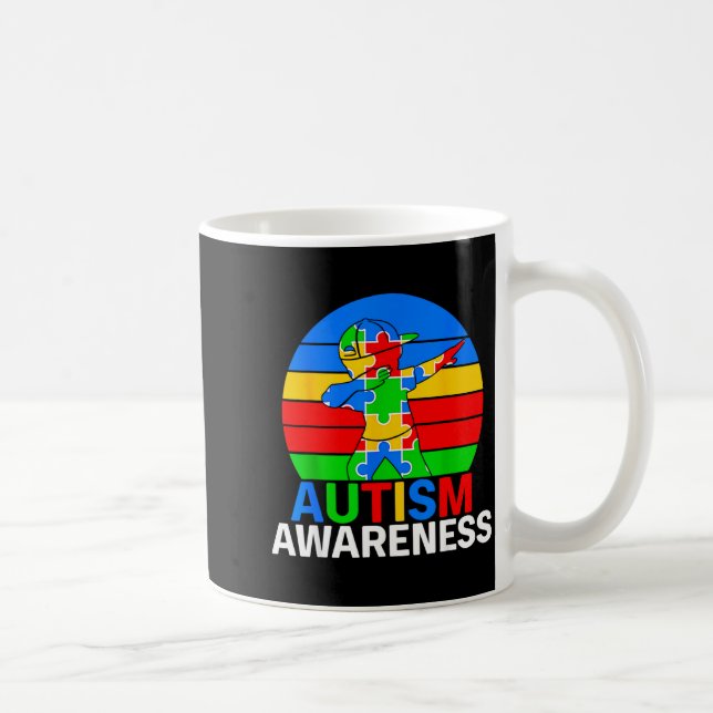 Mug Journée mondiale de sensibilisation à l'autisme 2  (Droite)