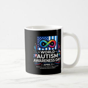 Mug Journée mondiale de sensibilisation à l'autisme ru