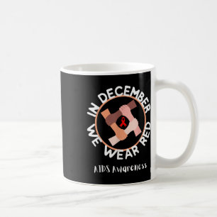 Mug Journée Mondiale Du Sida En Décembre Nous Portons 