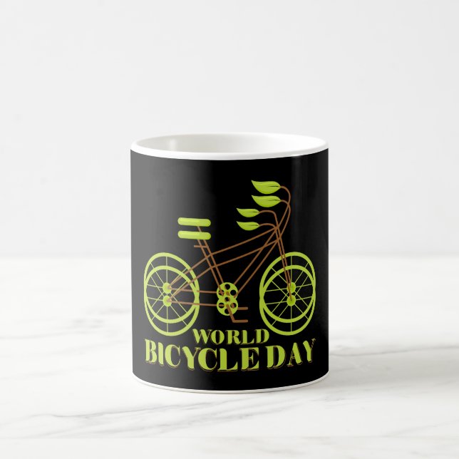 Mug Journée mondiale du vélo (Centre)
