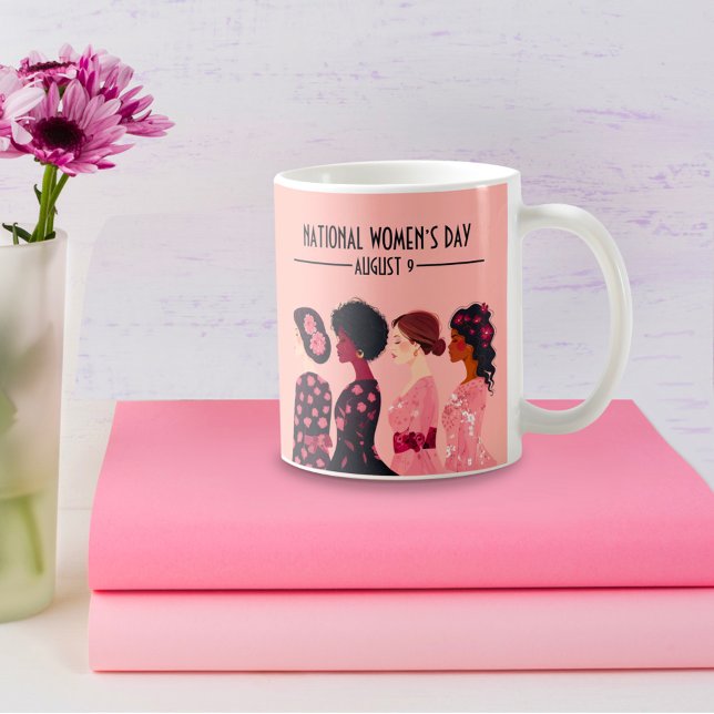 Mug Journée nationale de la femme Les femmes du monde  (Créateur téléchargé)