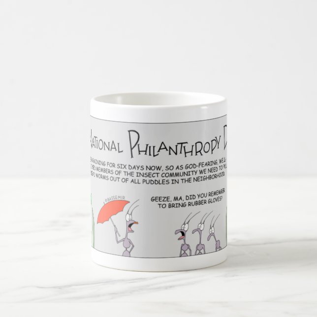 Mug Journée nationale de la philanthropie dans le mond (Centre)