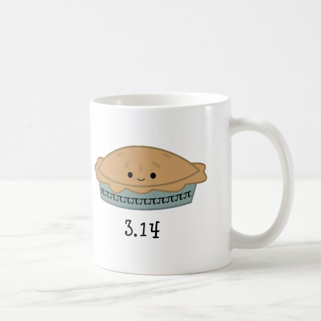 Mug Journee Pi mignonne 3.14 (Droite)