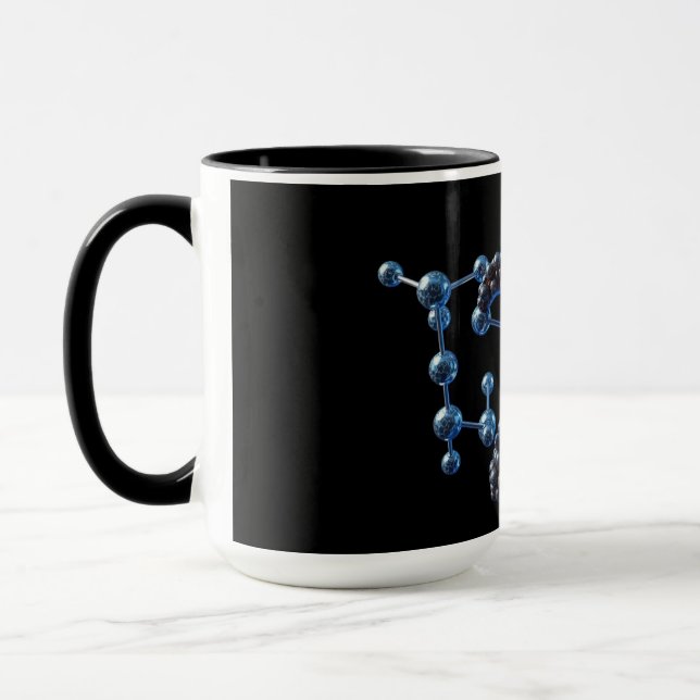 Mug Journee Pi Moleculaire Chimie Science Café (Gauche)