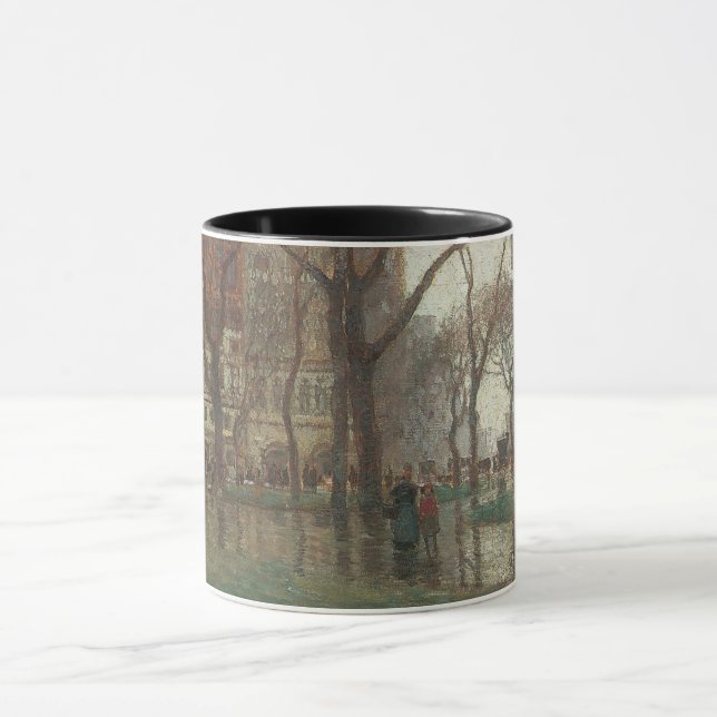 Mug Journée pluvieuse, Madison Square, New York, Paul  (Centre)