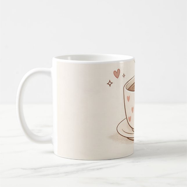 Mug Journées douces, pensées douillettes - Art de tass (Gauche)