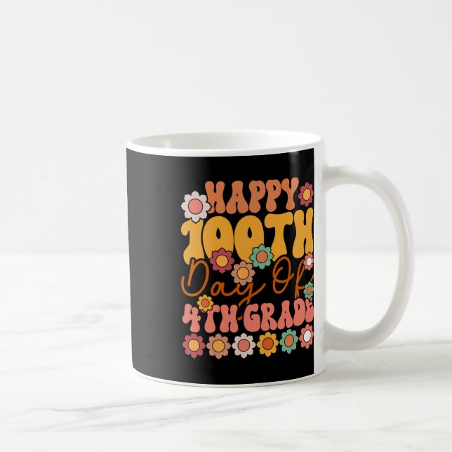 Mug Jours de 4e année mignonne Enseignant Super Filles (Droite)