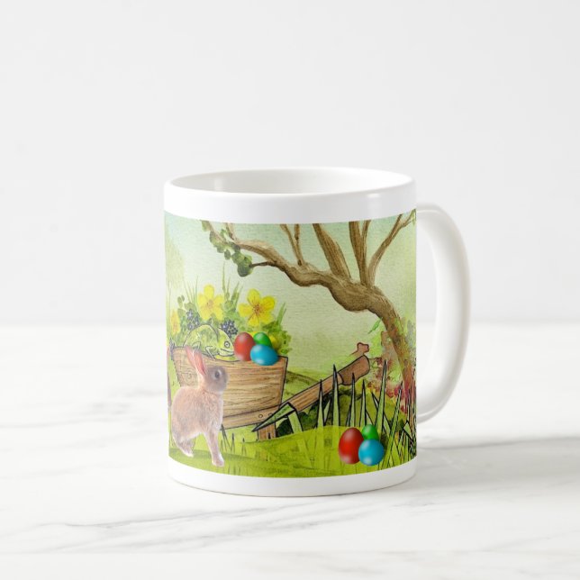 Mug Jours de chasse aux oeufs de Pâques (Devant droit)