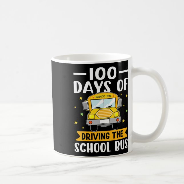 Mug Jours De Conduite En Bus Scolaire 1 (Droite)