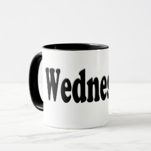 Mug Jours de la semaine - Mercredi