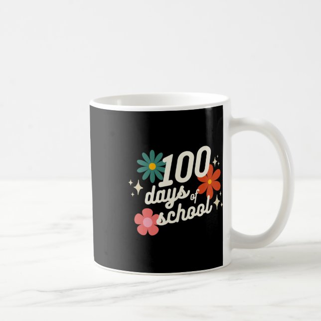 Mug Jours De L'École Rétro Enseignant Étudiant Materne (Droite)