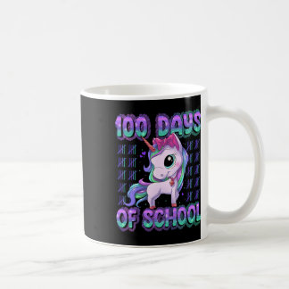 Mug Jours De L'École Unicorne 100 Jours Smarter 100ème