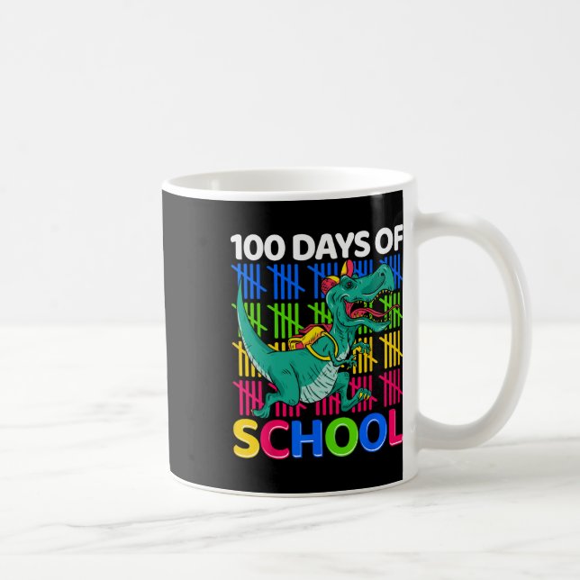 Mug Jours D'École Amusants Dinosaures Enseignants Enfa (Droite)