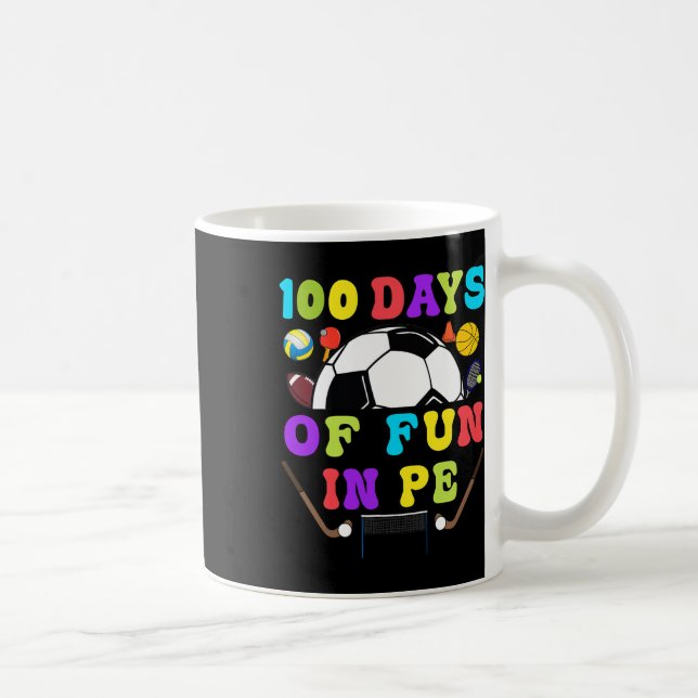 Mug Jours D'École Pe Enseignant Gym Coach Phys Ed Teac (Droite)