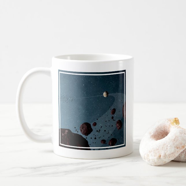 Mug Jovian Trojans Astéroïdes. (Avec donut)