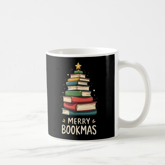 Mug Joy Bookmas - Festive Book Stack for Book Lovers (Droite)