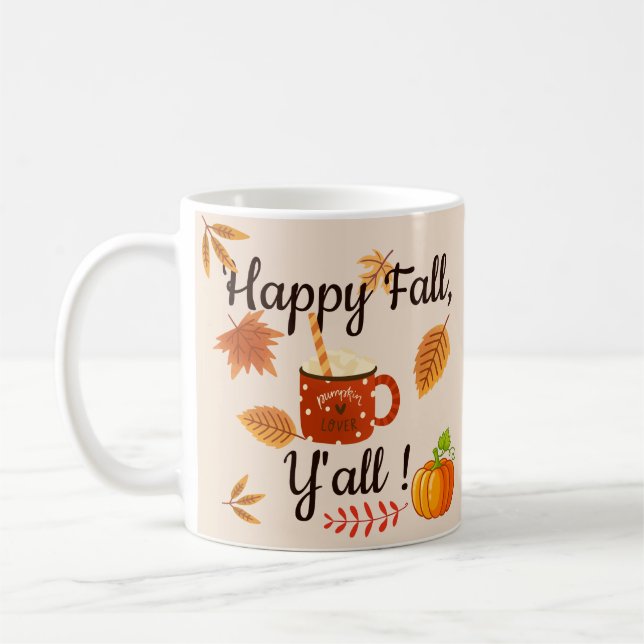 Mug Joyeuse Automne, tout le monde ! (Gauche)