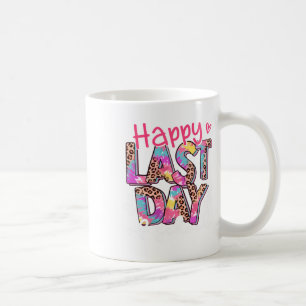 Mug Joyeuse Dernière Journée D'Enseignant Diplôme D'En